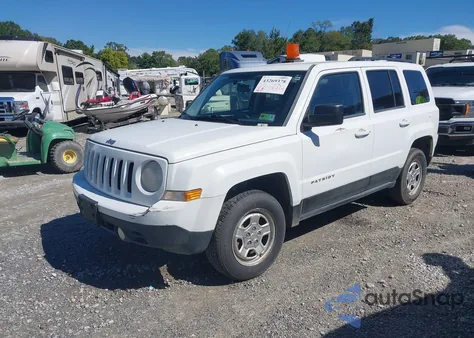 2012 Jeep Patriot Sport from USA, damaged, VIN 1C4NJRBBXCD618042